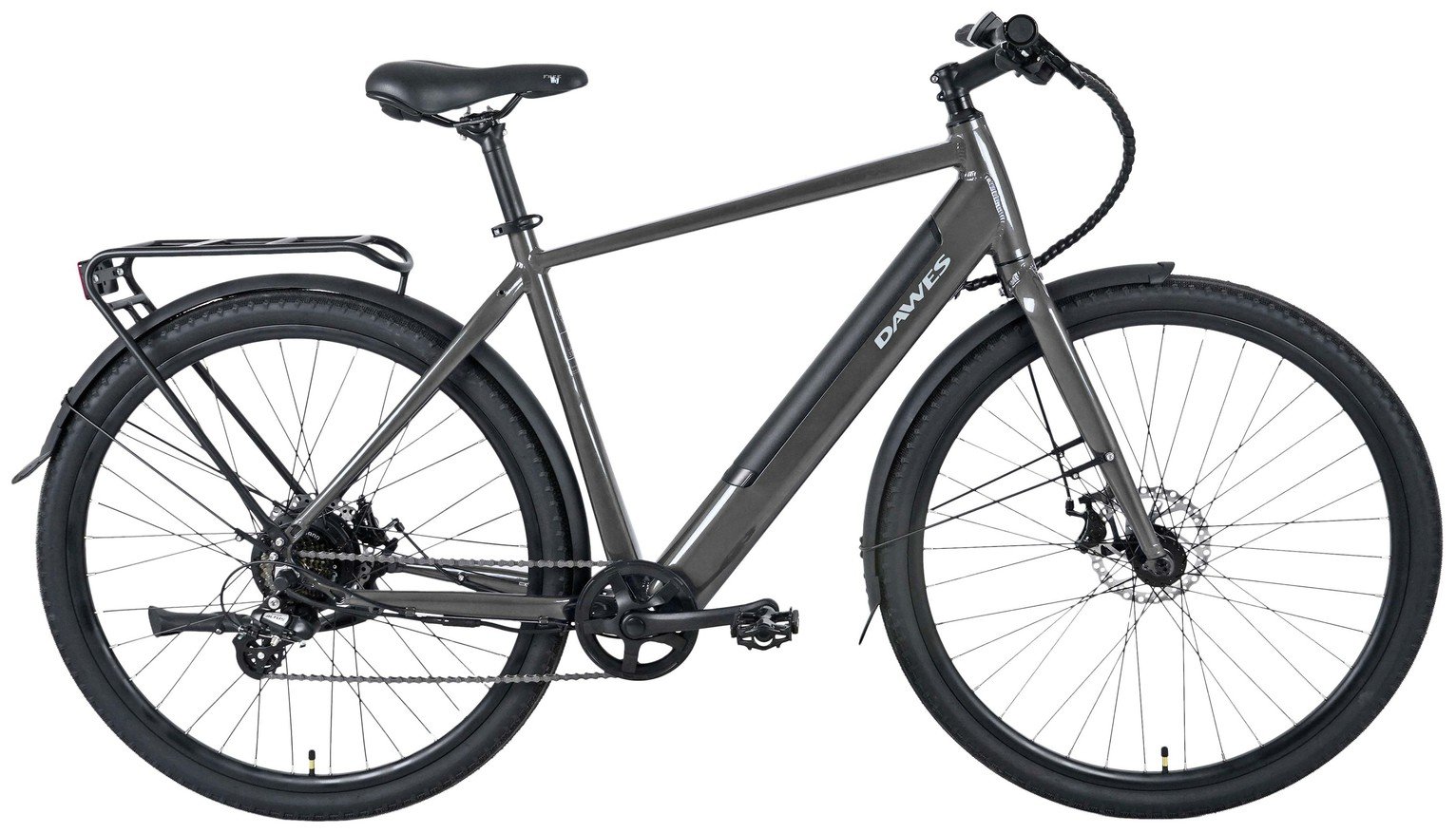 Dawes Scenic Crossbar 700C Unisex Electric Hybrid Bike