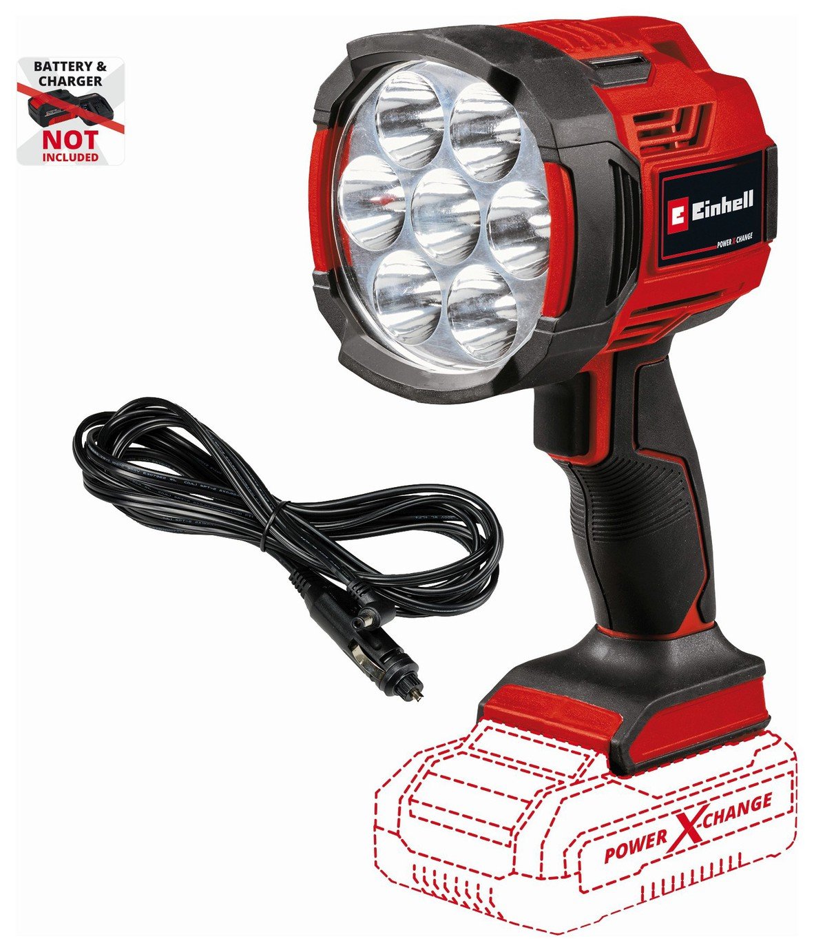 Einhell 2500 Lumens Cordless Work Lamp