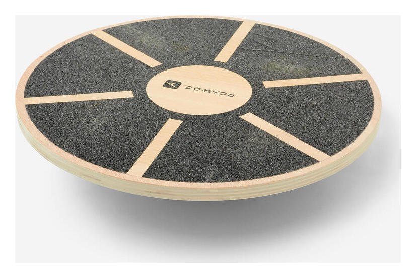 Decathlon Fitness Balance Board - Wooden Core Trainer