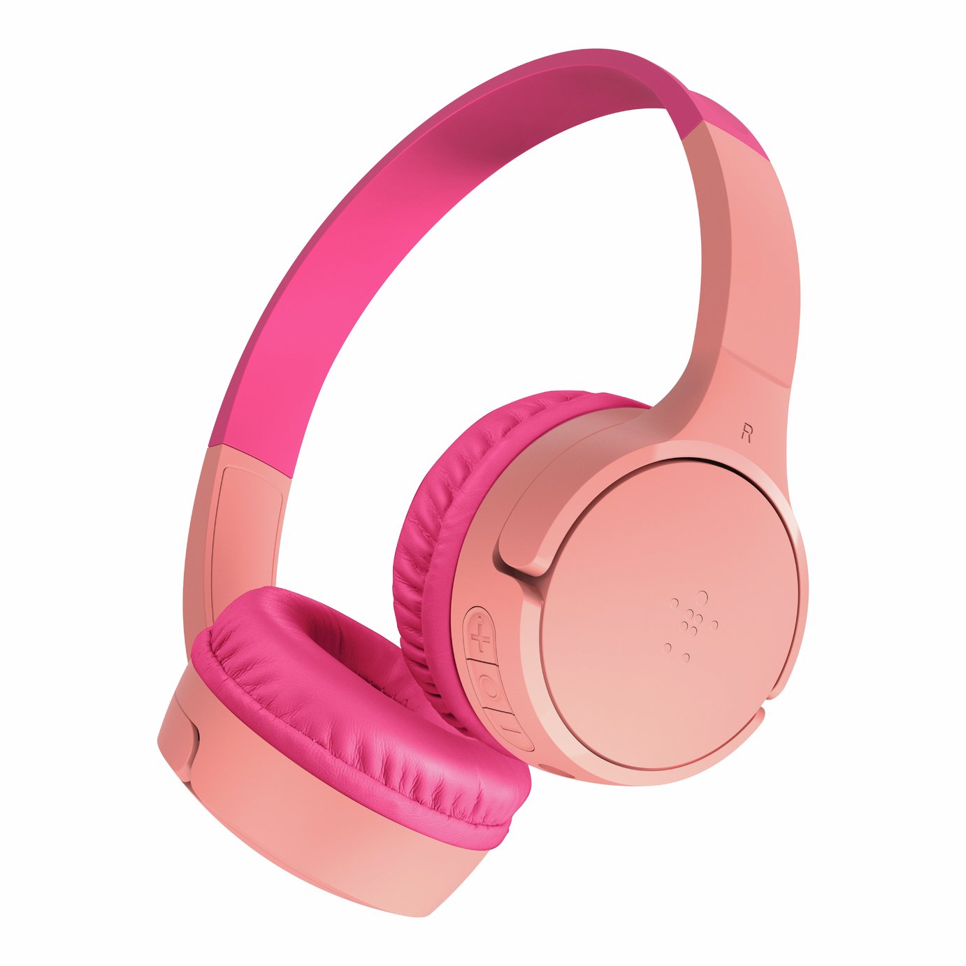 Belkin SoundForm Mini Kids Wireless Headphones On-Ear – Pink