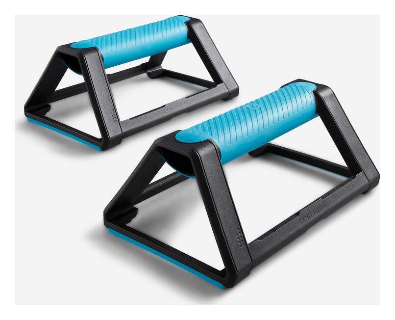Decathlon Push-Up Bar Grips 500 - Blue