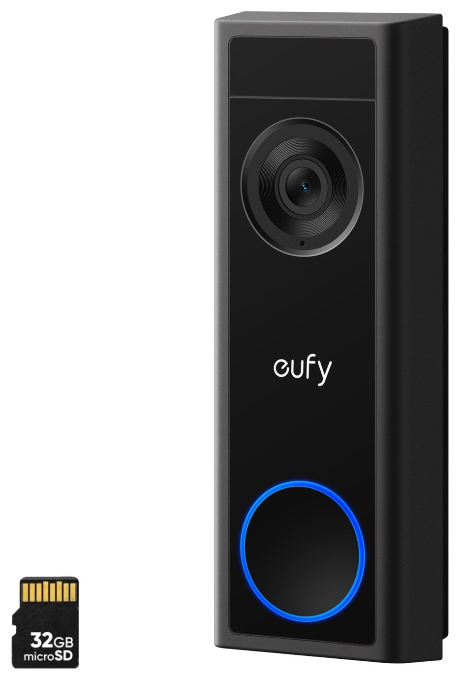 eufy C31 2K Smart Video Doorbell with 32GB MicroSD Card
