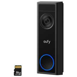 eufy C31 2K Smart Video Doorbell with 32GB MicroSD Card