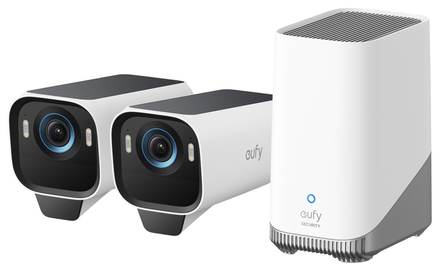 eufyCam S3 Pro 4K Security Camera (2-Pack) and HomeBase 3