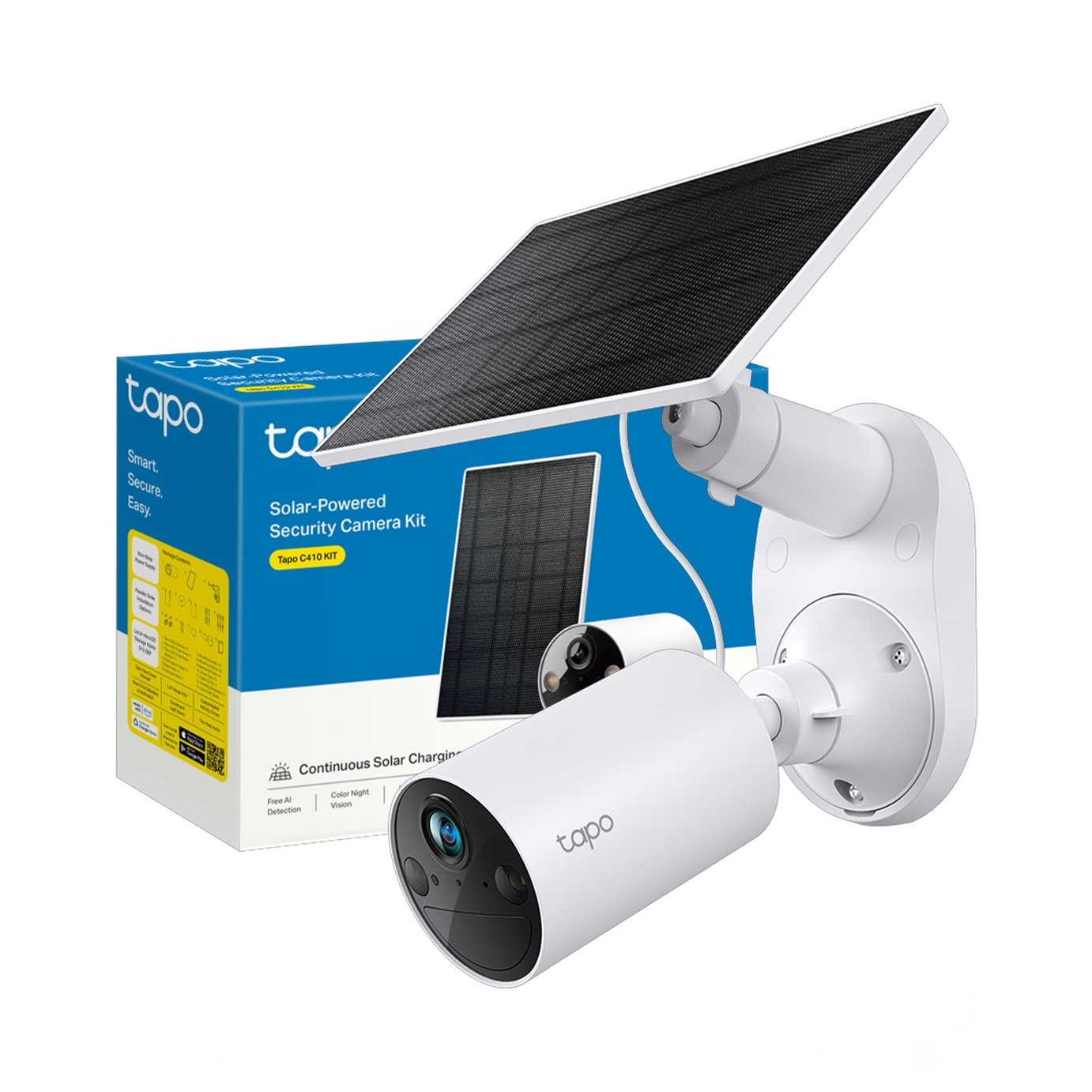 Tapo C410 KIT 2K Solar Powered Outdoor Security Camera Kit