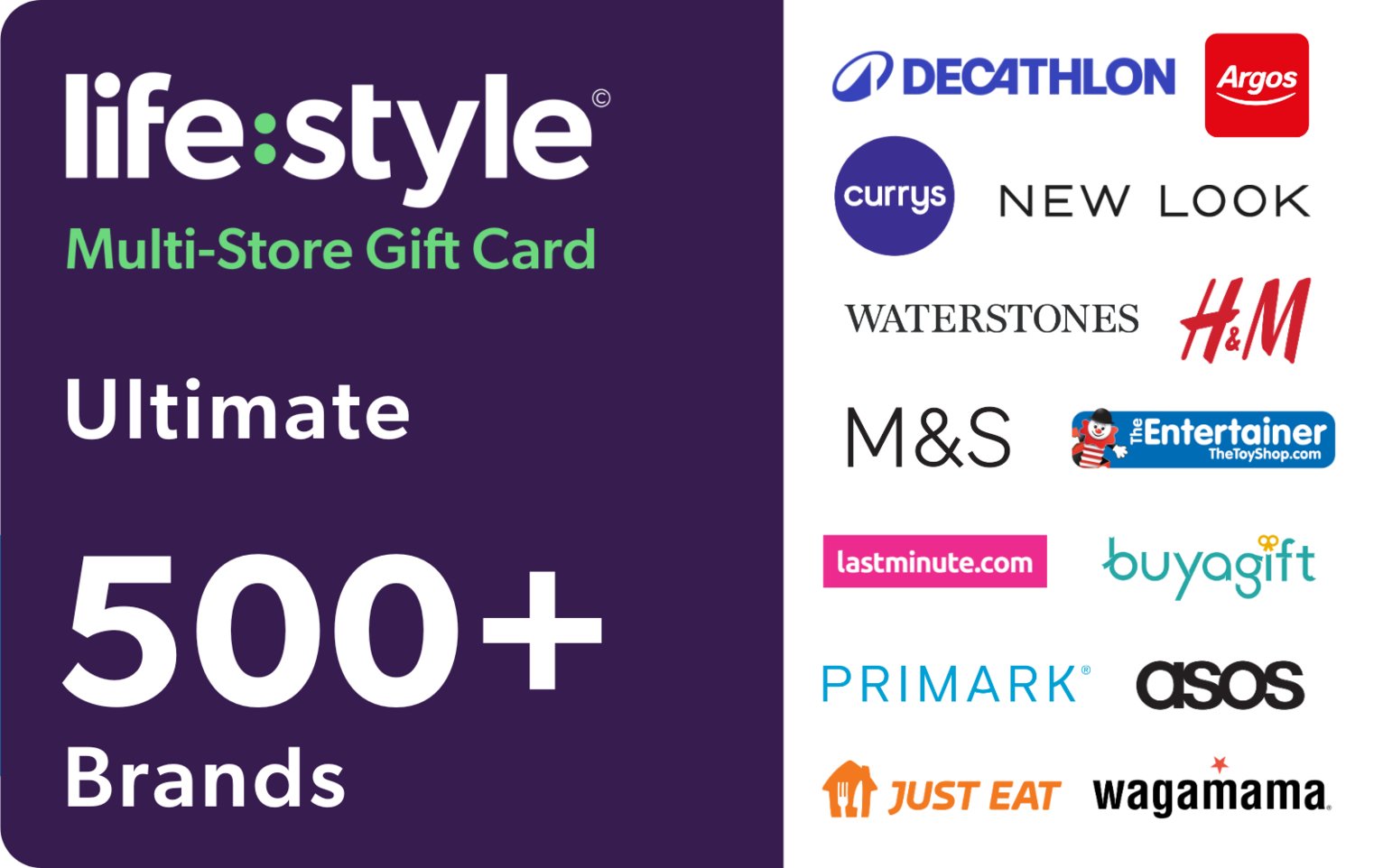 Lifestyle Ultimate GBP Gift Card