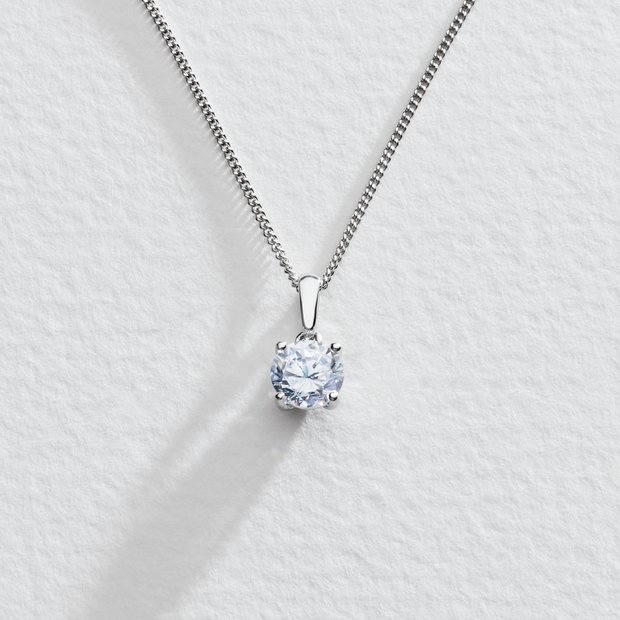 Argos diamond sale pendant