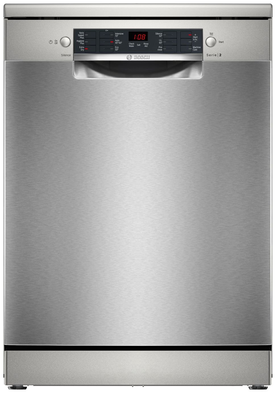 Bosch SMS26AI08G Freestanding Dishwasher - S/Steel