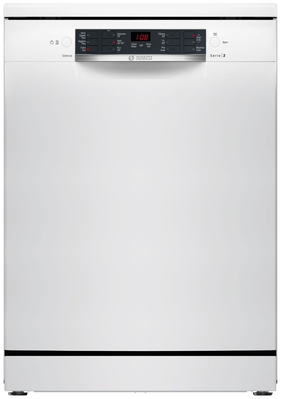 Bosch SMS26AW08G Full Size Dishwasher - White