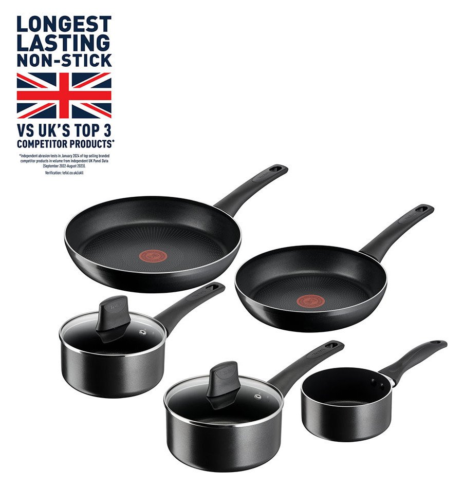 Tefal Titanium Force 5 Piece Non stick Set