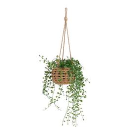 Habitat Hanging Basket with Artificial Trailing Plant