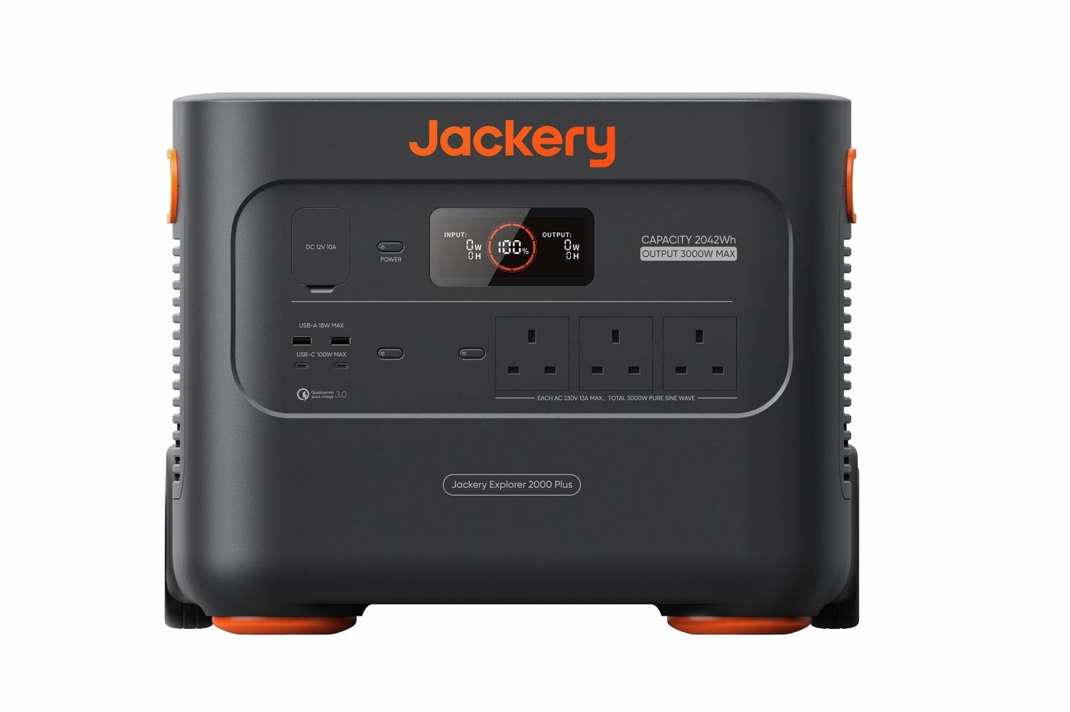 Jackery Explorer E2000 Plus Portable Power Station - 2000Wh