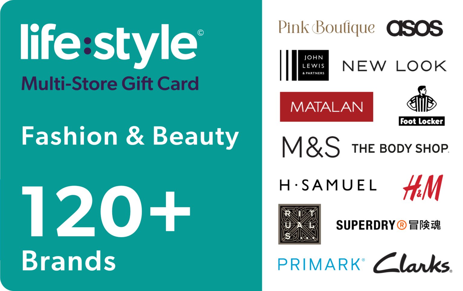 Lifestyle Fashion GBP Gift Card