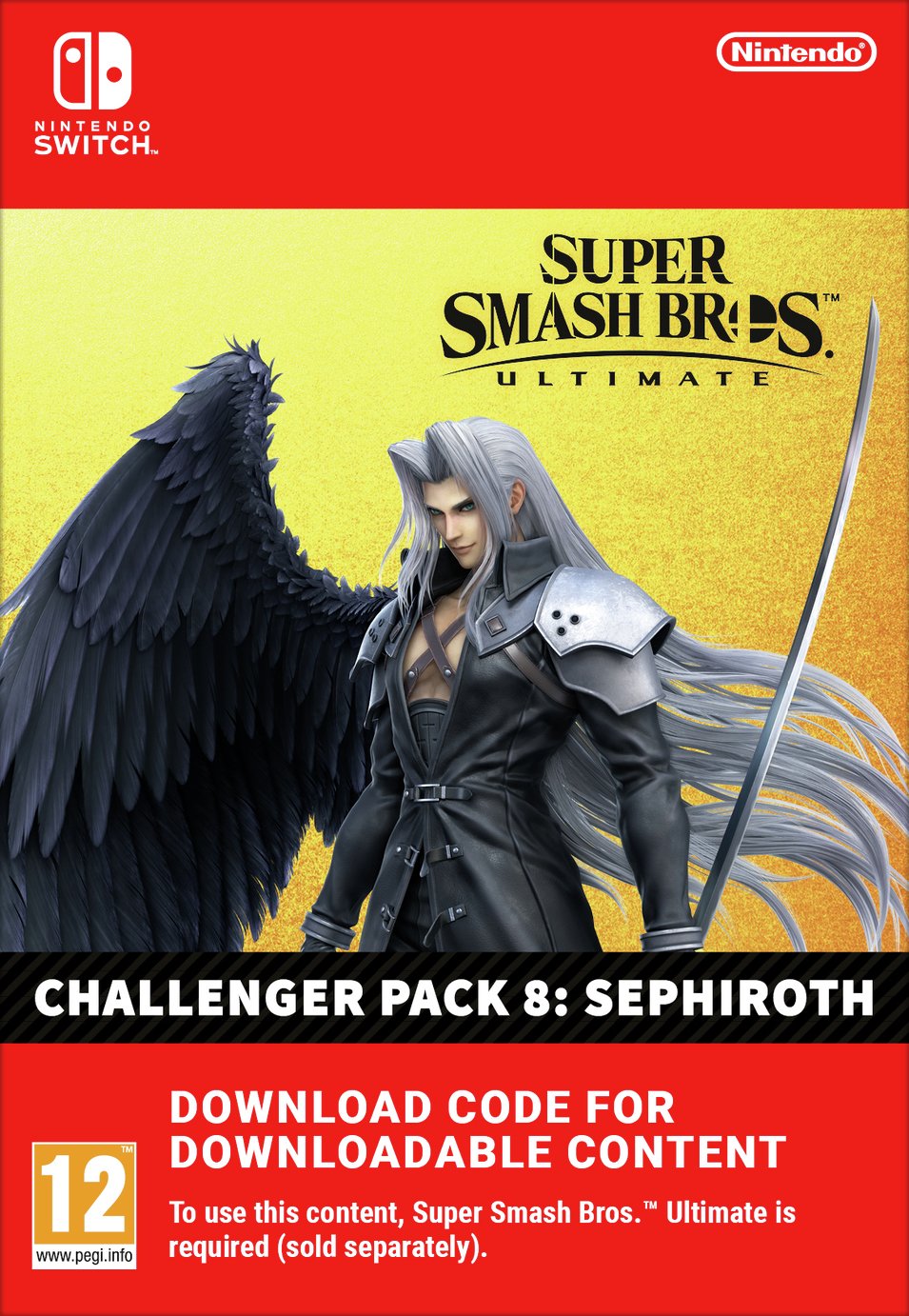 Super Smash Bros. Ultimate Challenger Pack 8: Sephiroth DLC