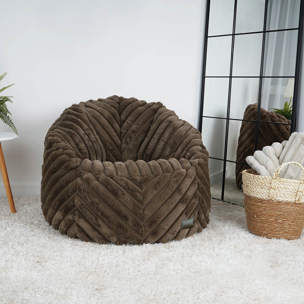 rucomfy Faux Fur Bean Bag 