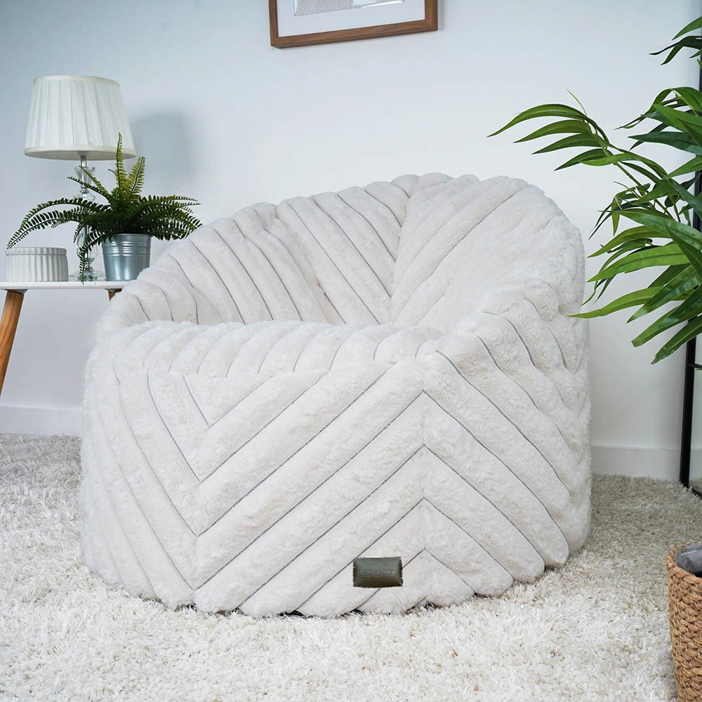 rucomfy Faux Fur Bean Bag 