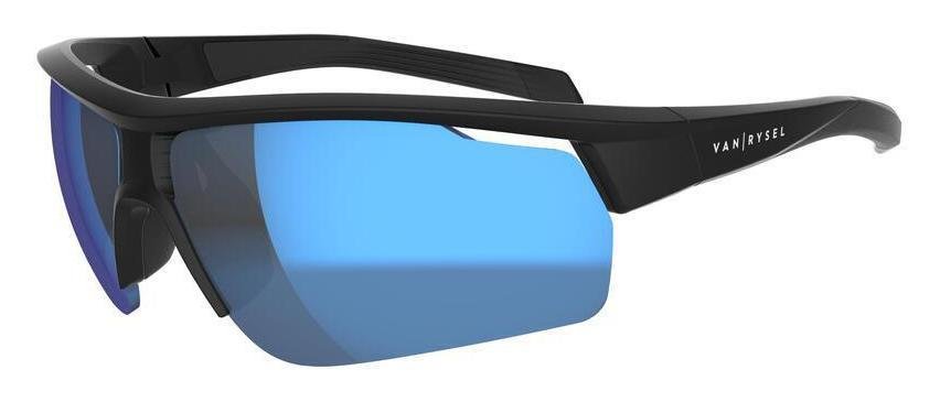 Decathlon Perf 100 Blue Lightweight UV Cycling Sunglasses