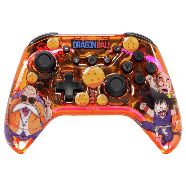Buy FR Tech Dragonball Z Switch Wireless Controller Orange