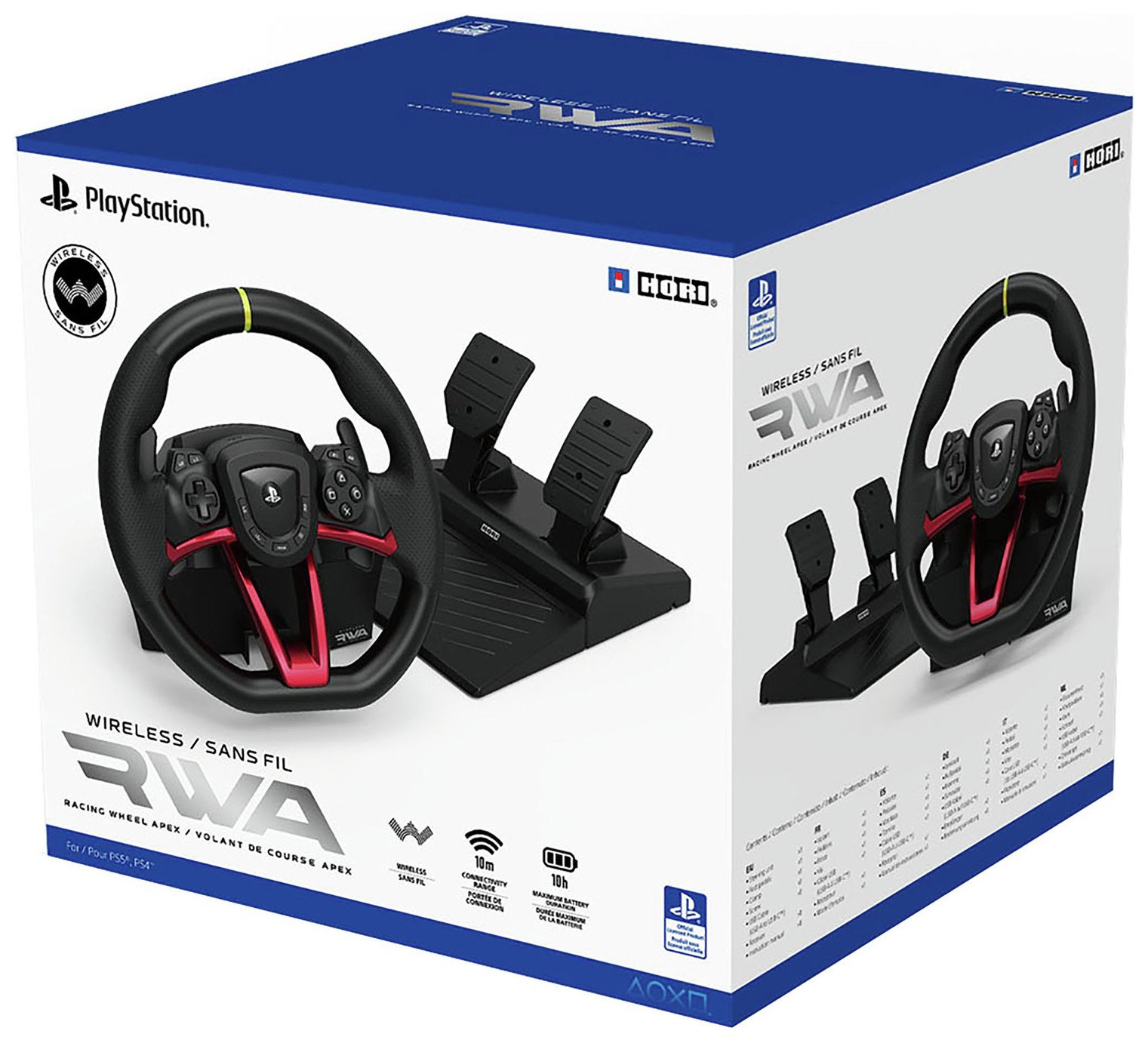 HORI APEX PS5 Wireless Racing Wheel