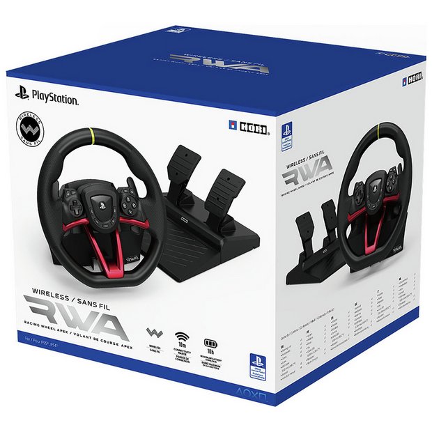 Buy HORI APEX PS5 Wireless Racing Wheel PS5 accessories Argos