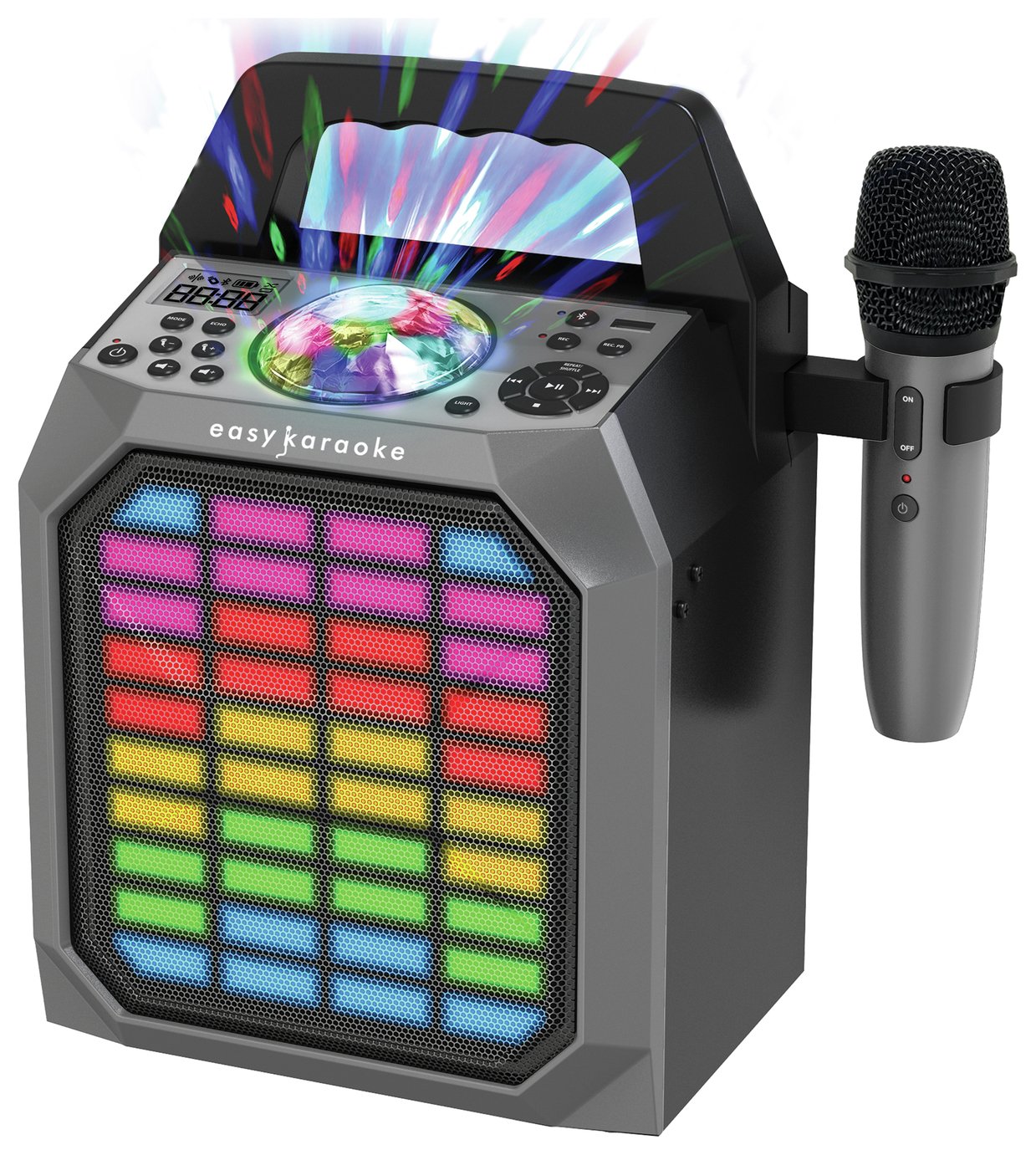 Easy Karaoke Wireless Karaoke Machine Party Hub - Black