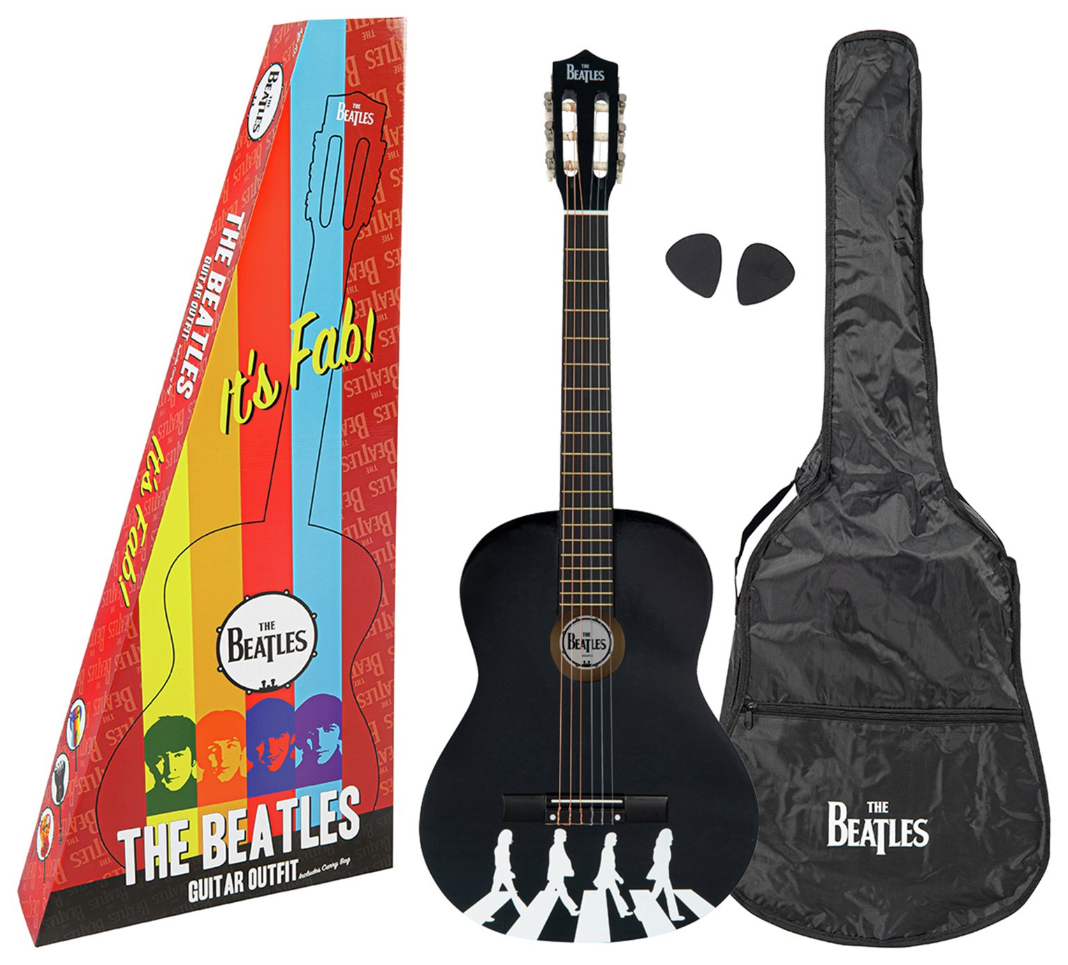 The Beatles Guitar Outfit  Abbey Road - Black
