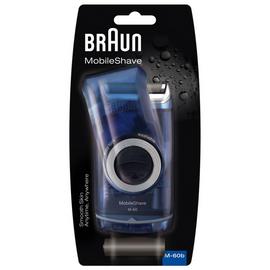Braun MobileShave Wet and Dry Portable Electric Shaver M-60b