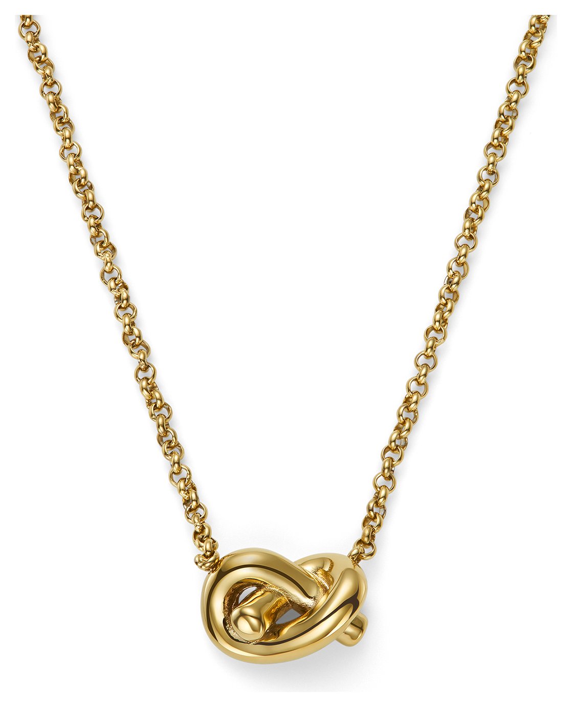 Olivia Burton Stainless Steel Lovers Knot Necklace