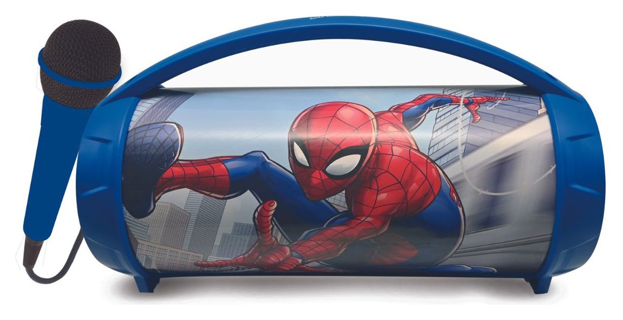 Lexibook Spider-Man Bluetooth Speakers with Lights & Mic