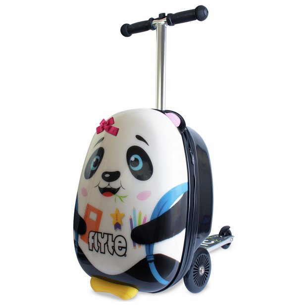 Buy Flyte Penni The Panda Folding Tri Scooter Suitcase White Kids scooters Argos