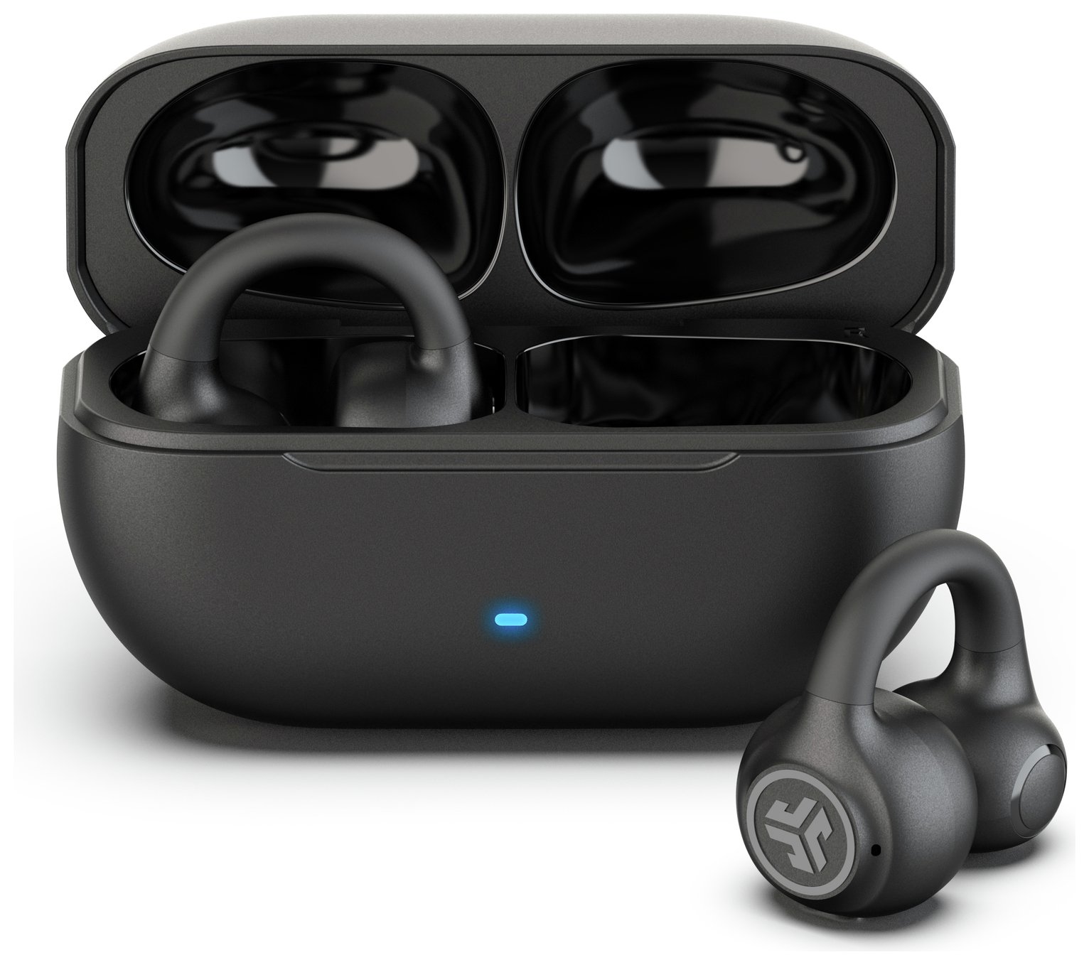 JLab JBuds Flex Open True Wireless Earbuds - Black