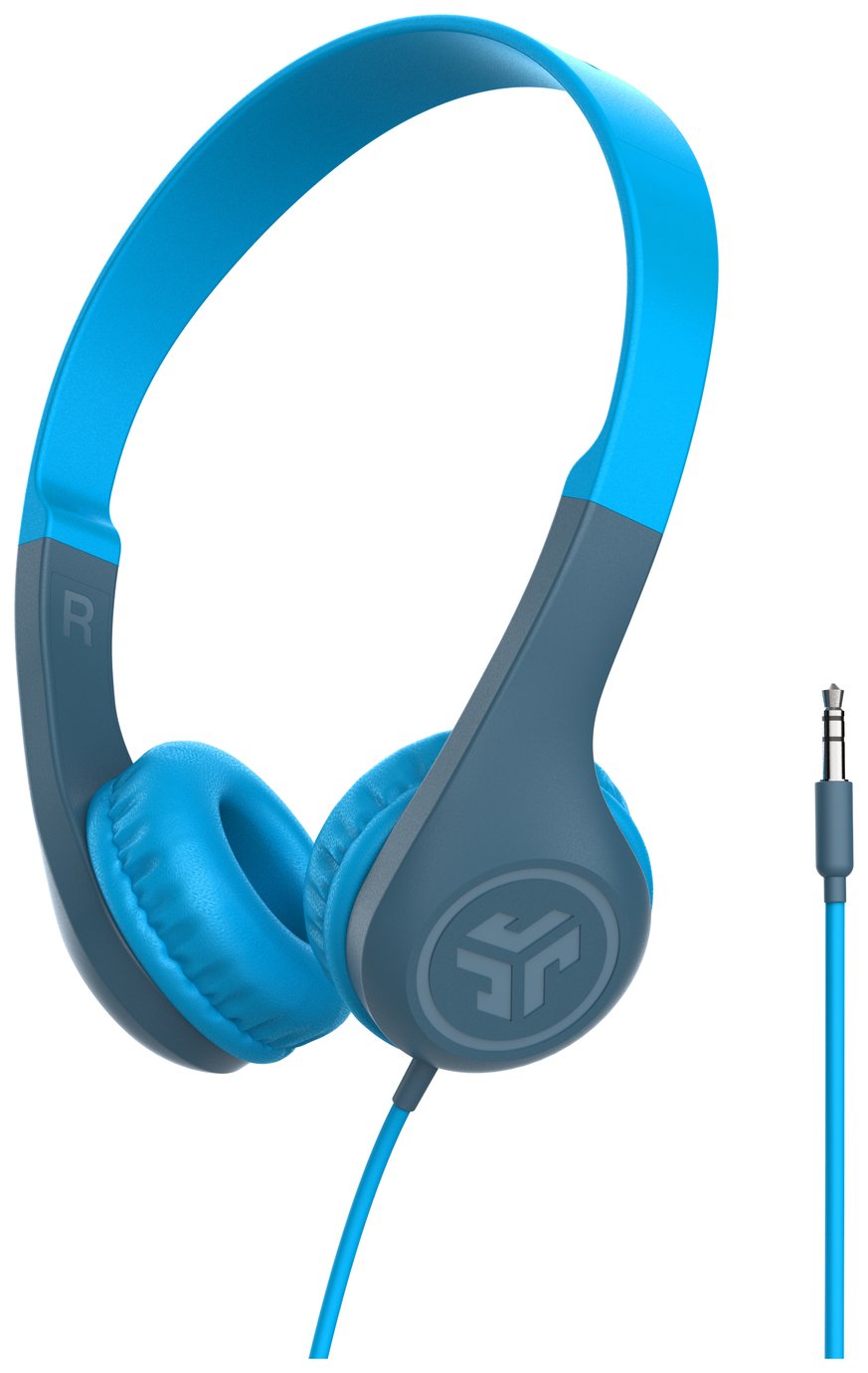 JLab JBuddies Pop Kids Wired On Ear Headphones - Blue