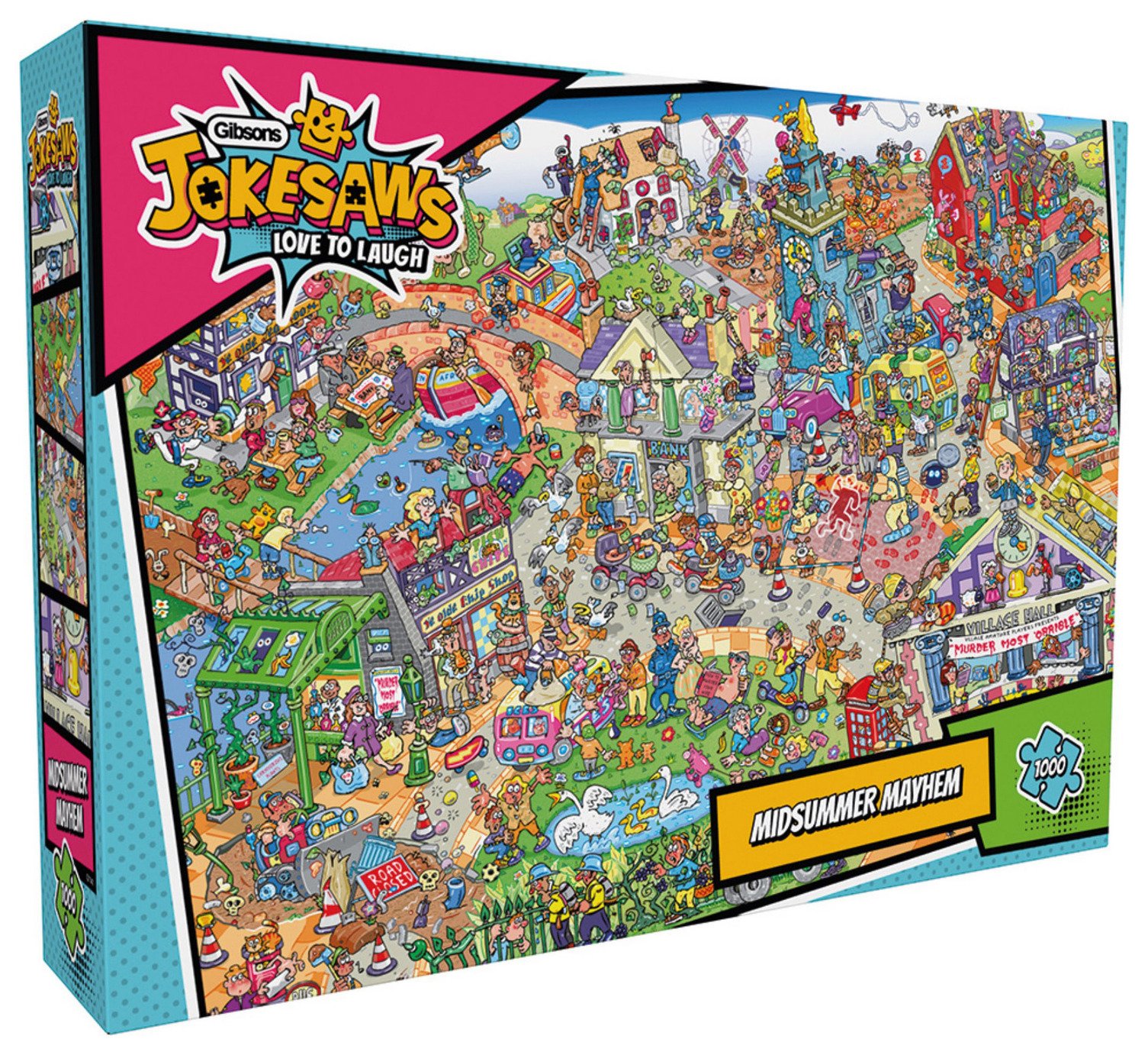 Jokesaws Midsummer Mayhem 1000 Pieces Puzzle