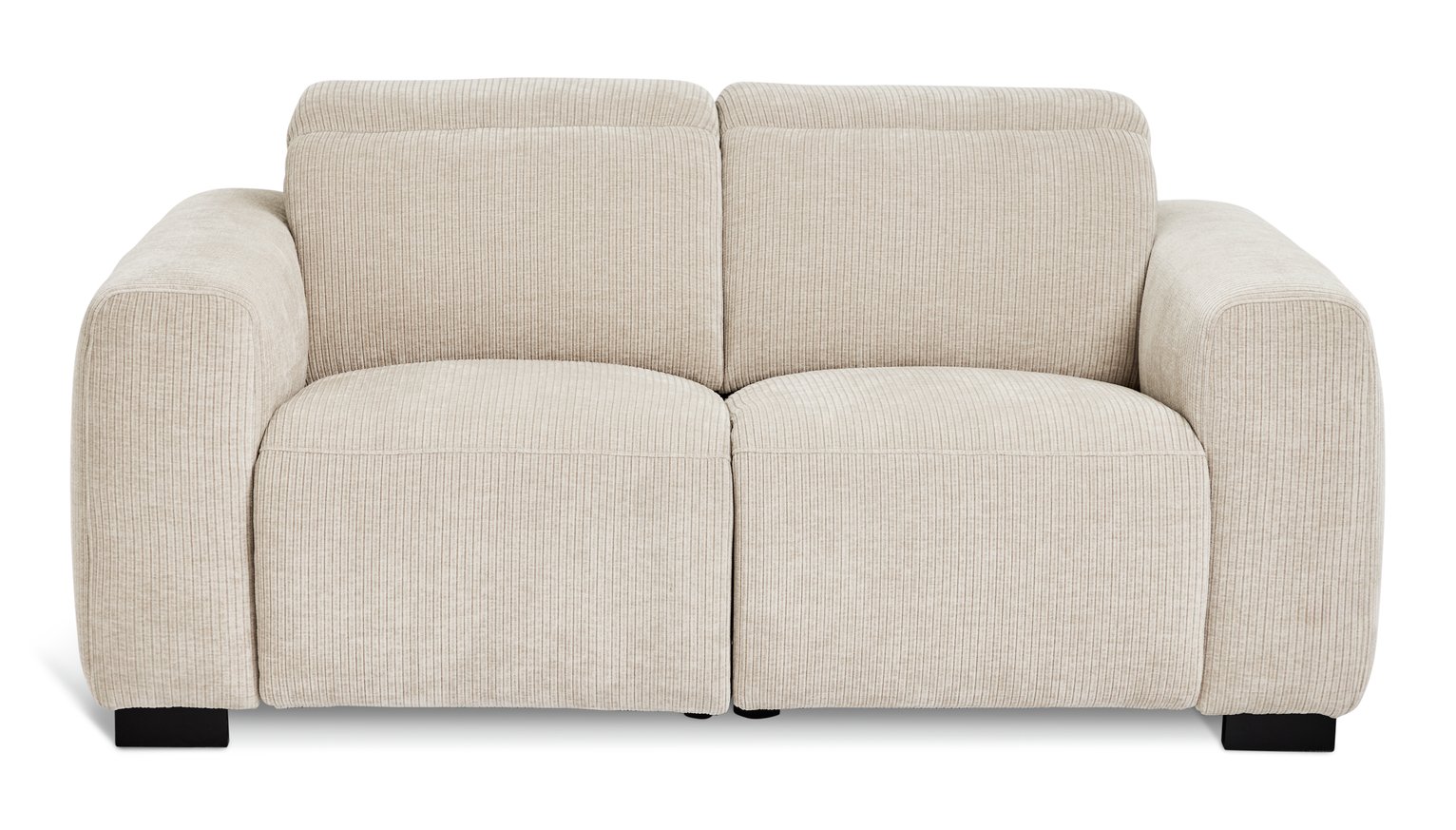 Habitat Reggie Fabric 3 Seater Recliner Sofa - Beige