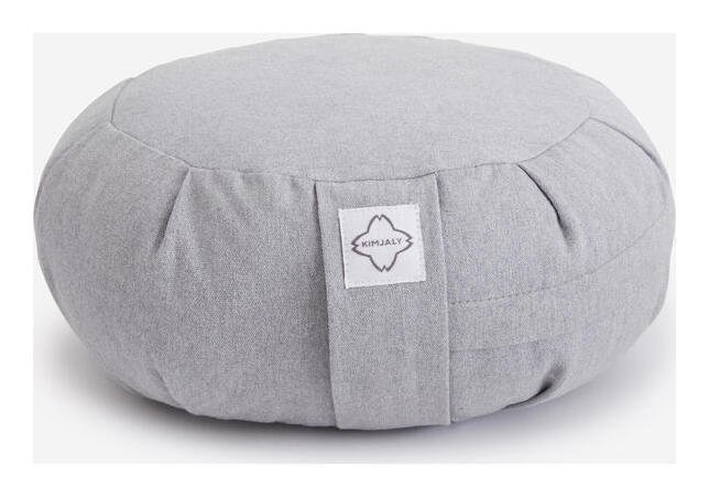 Decathlon Round Yoga Meditation Cushion - Grey