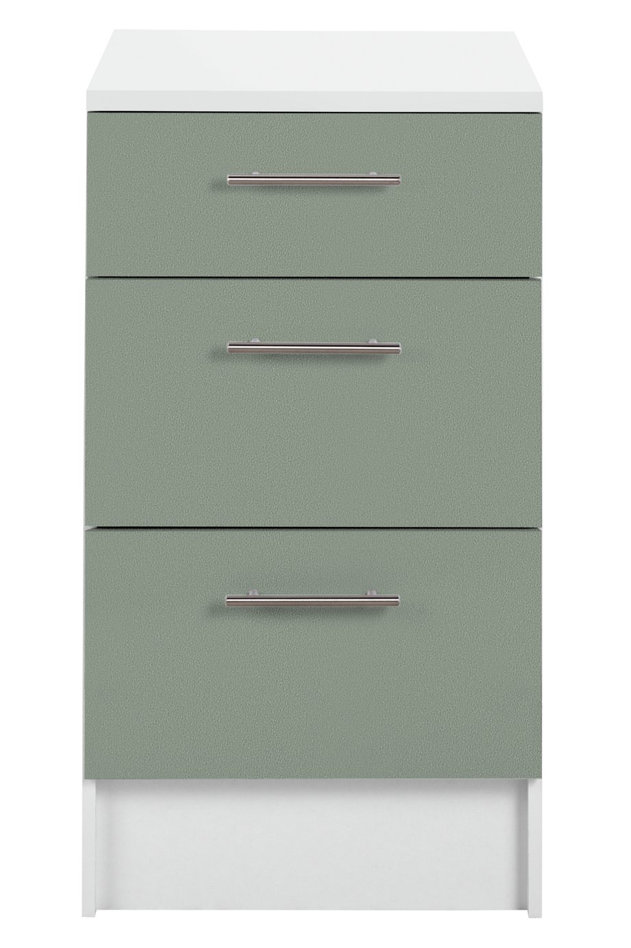 Argos Home Athina 500mm Fitted Kitchen 3 Drawer Unit - Green