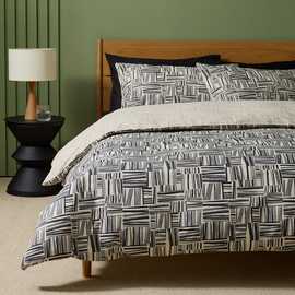 Habitat Reversible Check Bedding Set