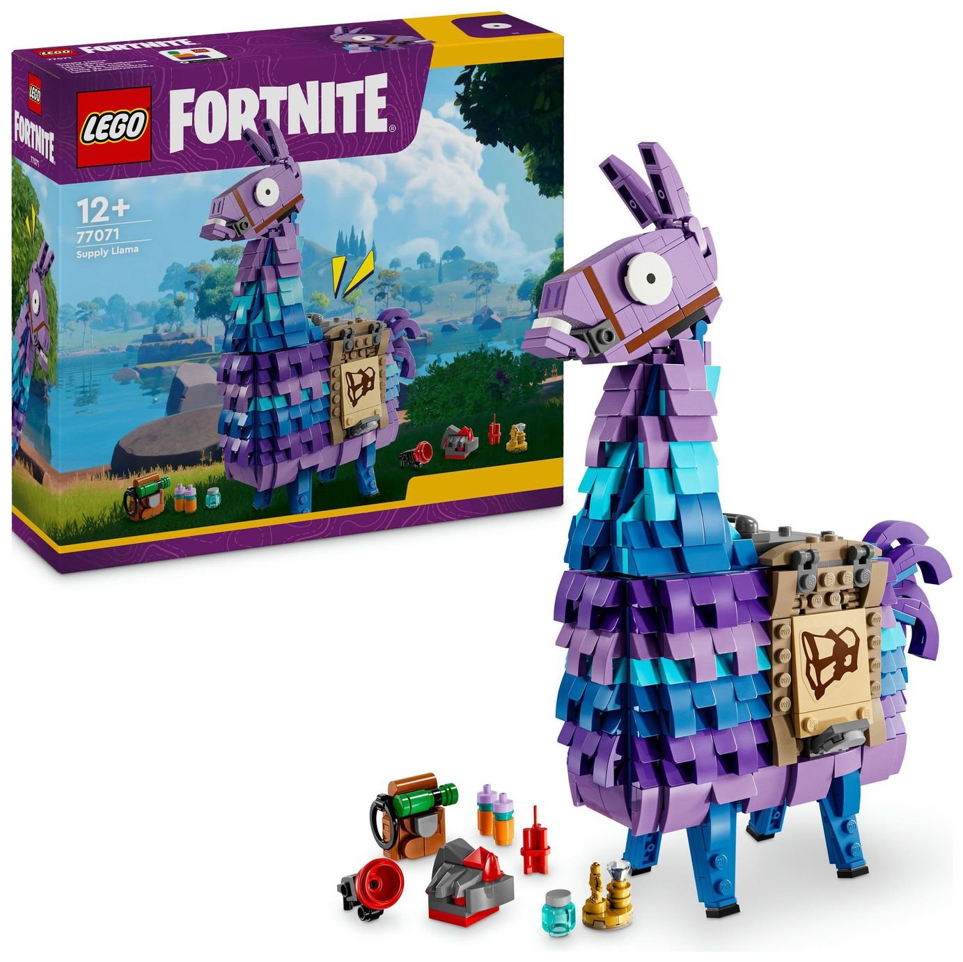 LEGO Fortnite Supply Llama Video Game Toy Gaming Gift 77071