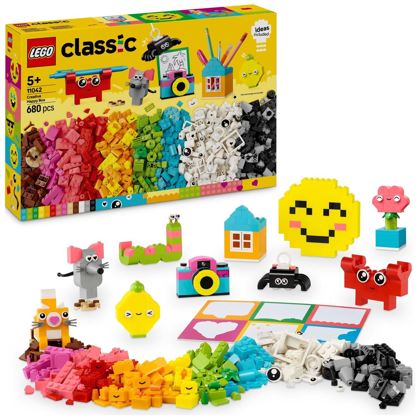 LEGO Classic Creative Happy Box Creative Toys Set 11042