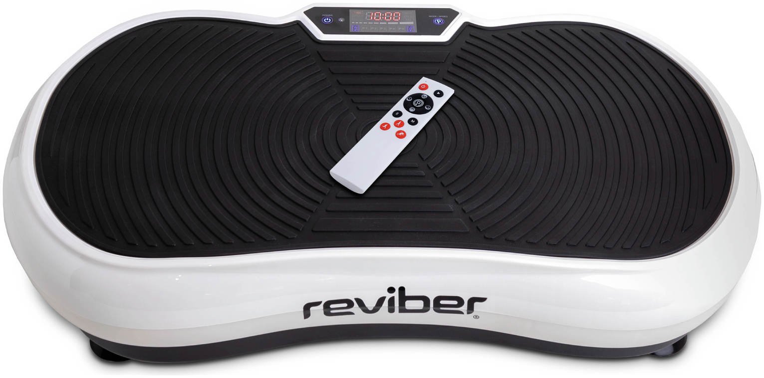 Reviber Super Slim Vibration Plate - Black