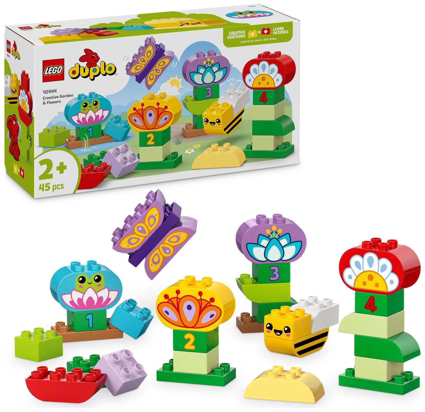 LEGO DUPLO Creative Garden & Flowers Stacking Toys Set 10444