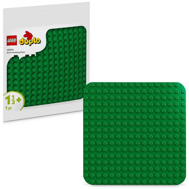 Buy LEGO DUPLO Green Building Plate Construction Toy 10460 | LEGO | Argos
