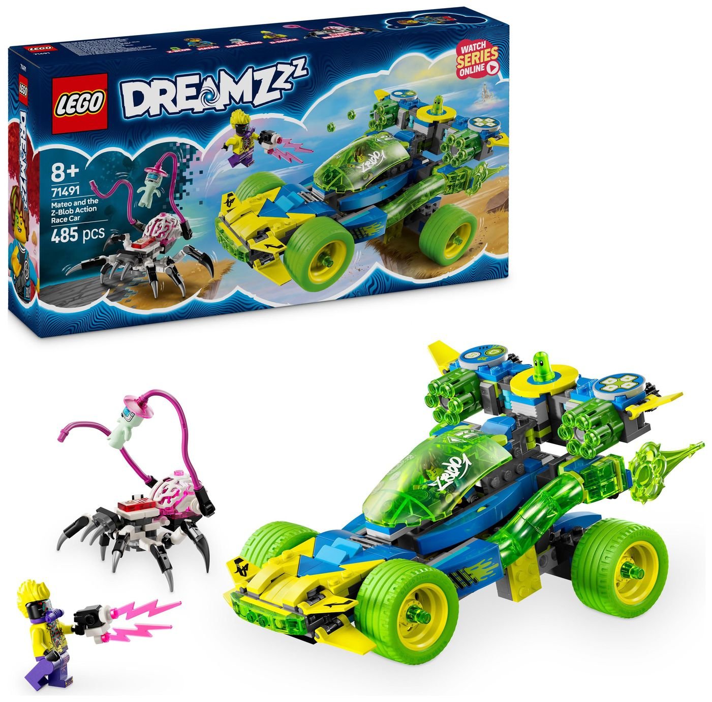 LEGO DREAMZzz 2in1 Mateo & the Z-Blob Action Race Car 71491