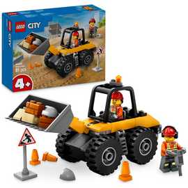 LEGO City Yellow Construction Wheel Loader Vehicle Toy 60450