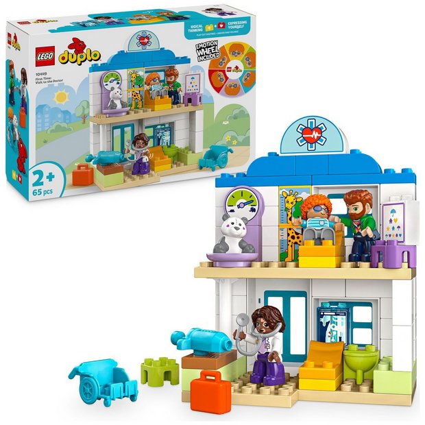 Buy LEGO DUPLO First Time: Visit to the Doctor Toy Playset 10449