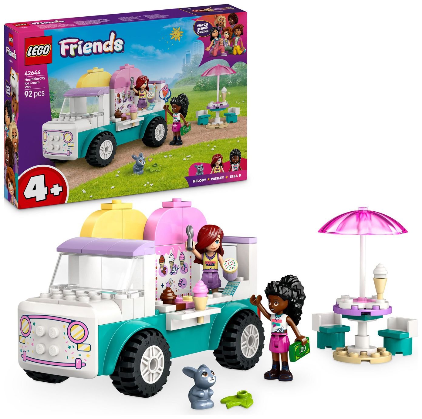 LEGO Friends Heartlake City Ice Cream Van Creative Toy 42644