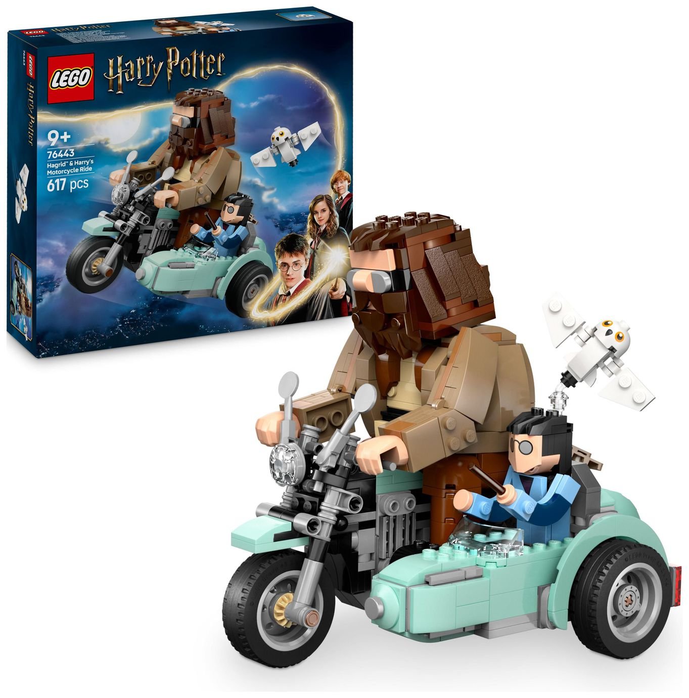 LEGO Harry Potter Hagrid & Harry's Motorcycle Ride Toy 76443