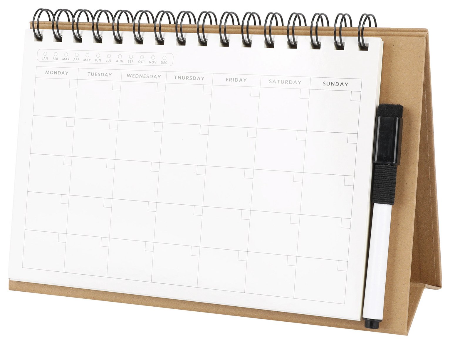 Home A5 Whiteboard Desk Planner Notebook