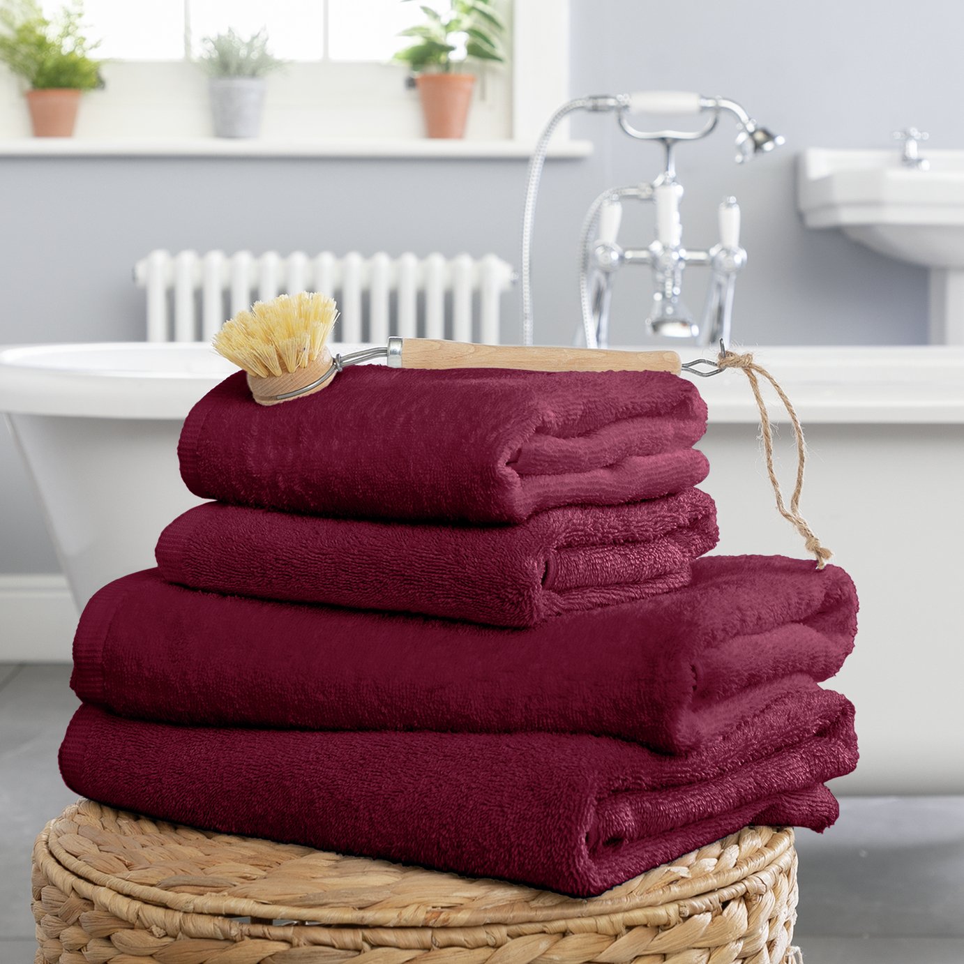 Habitat Supersoft 4 Piece Towel Bale