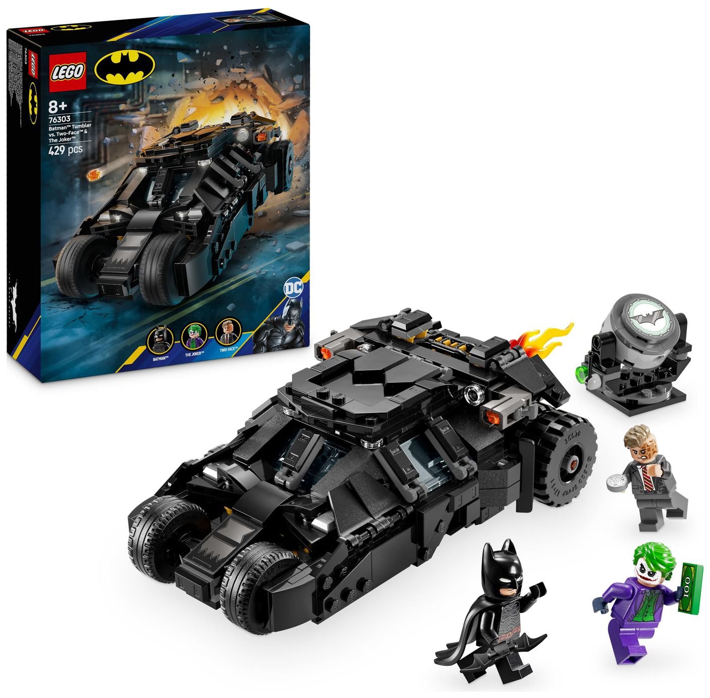 LEGO DC Batman Tumbler vs. Two-Face & The Joker Set 76303